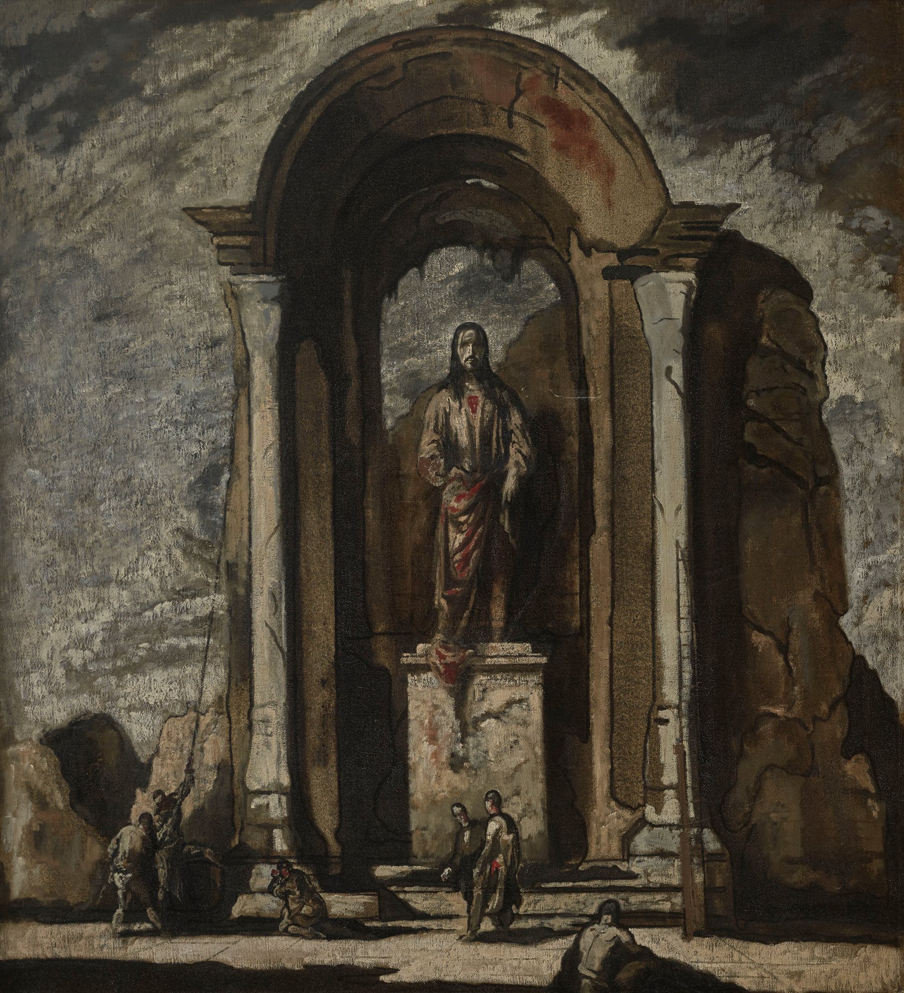 The Shrine (formerly The Demolition of the Statue and the Arch)