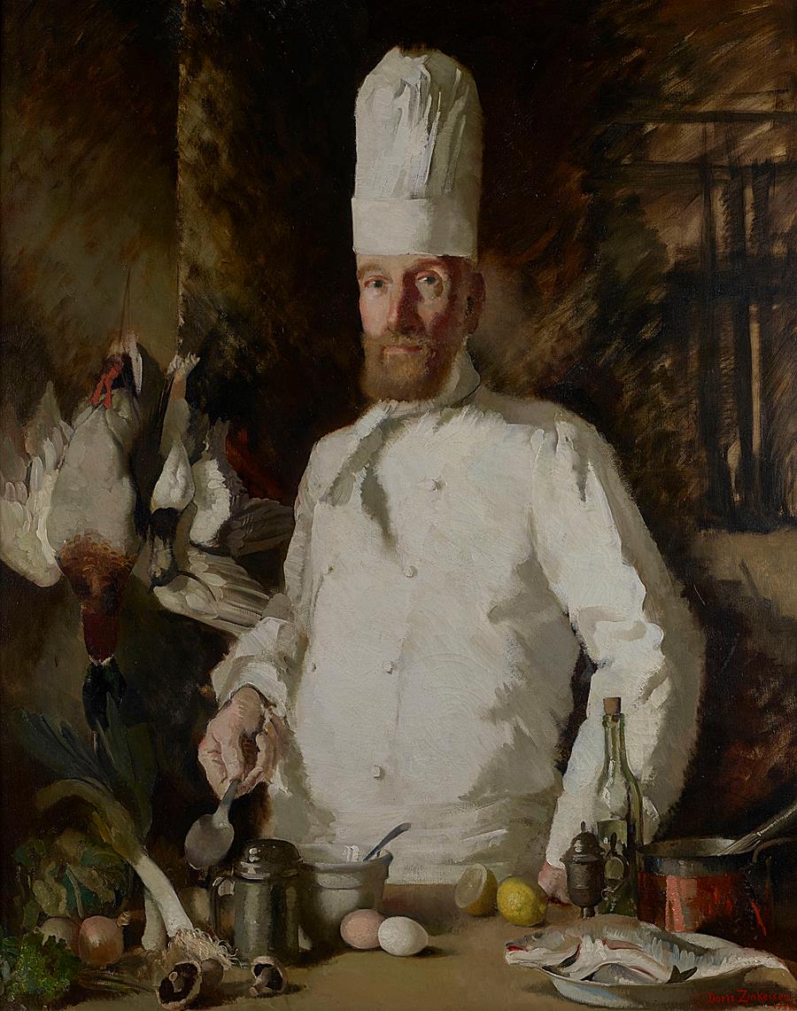 Emile Aymoz, Chef at the Dorchester, 1938