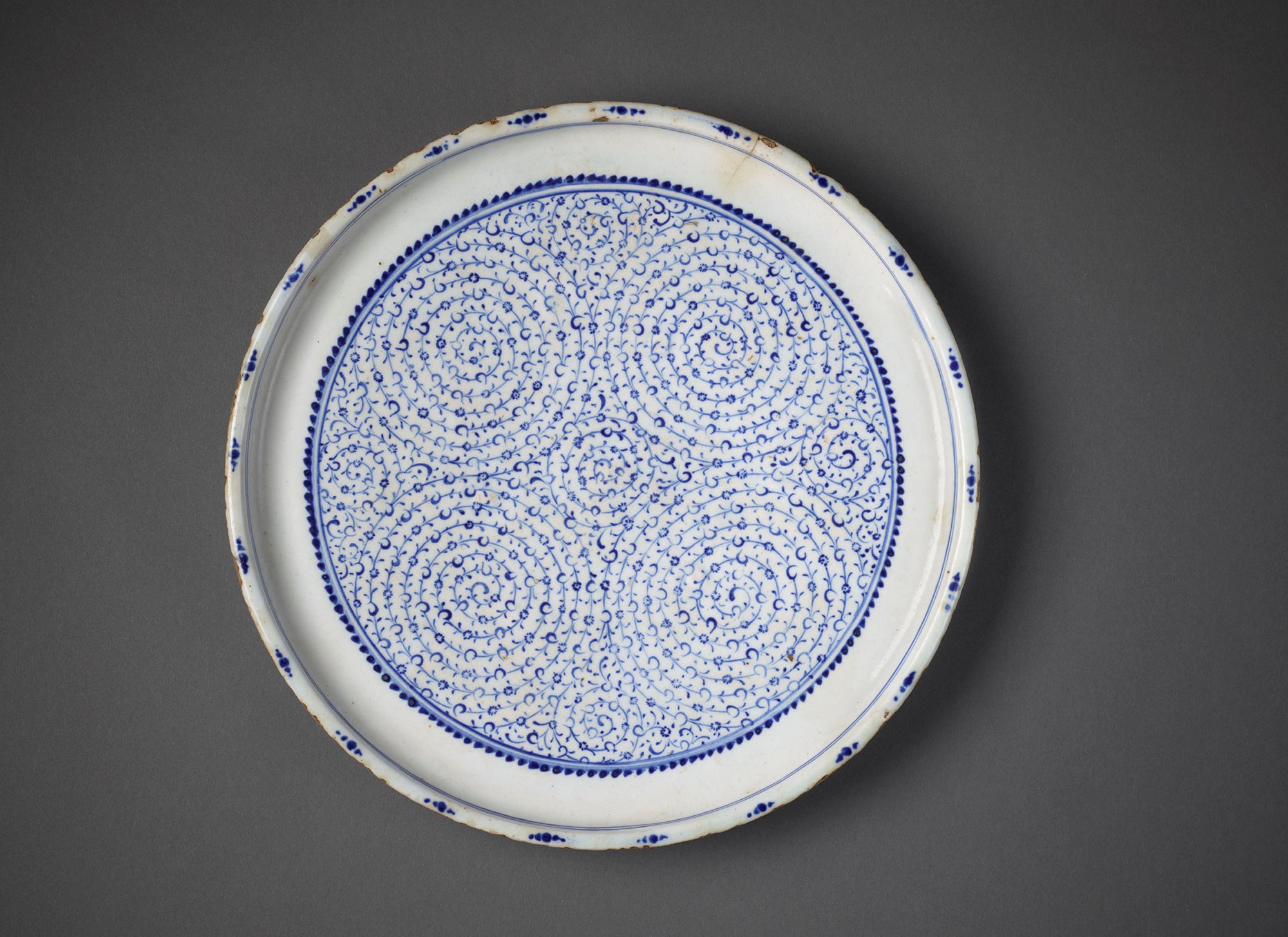 A pottery dish
