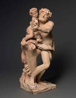 Silenus with the infant Bacchus (‘Faune’)
