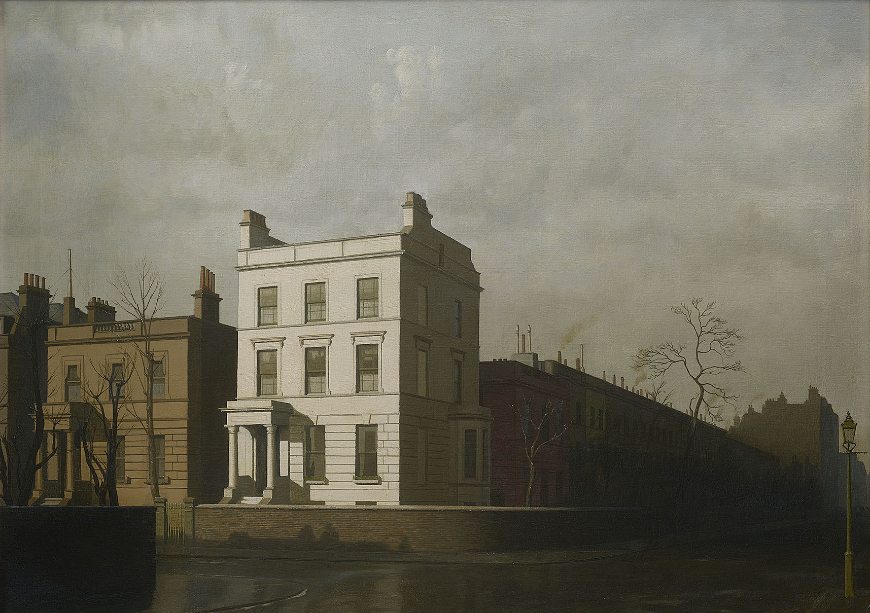 Chepstow Place after a shower