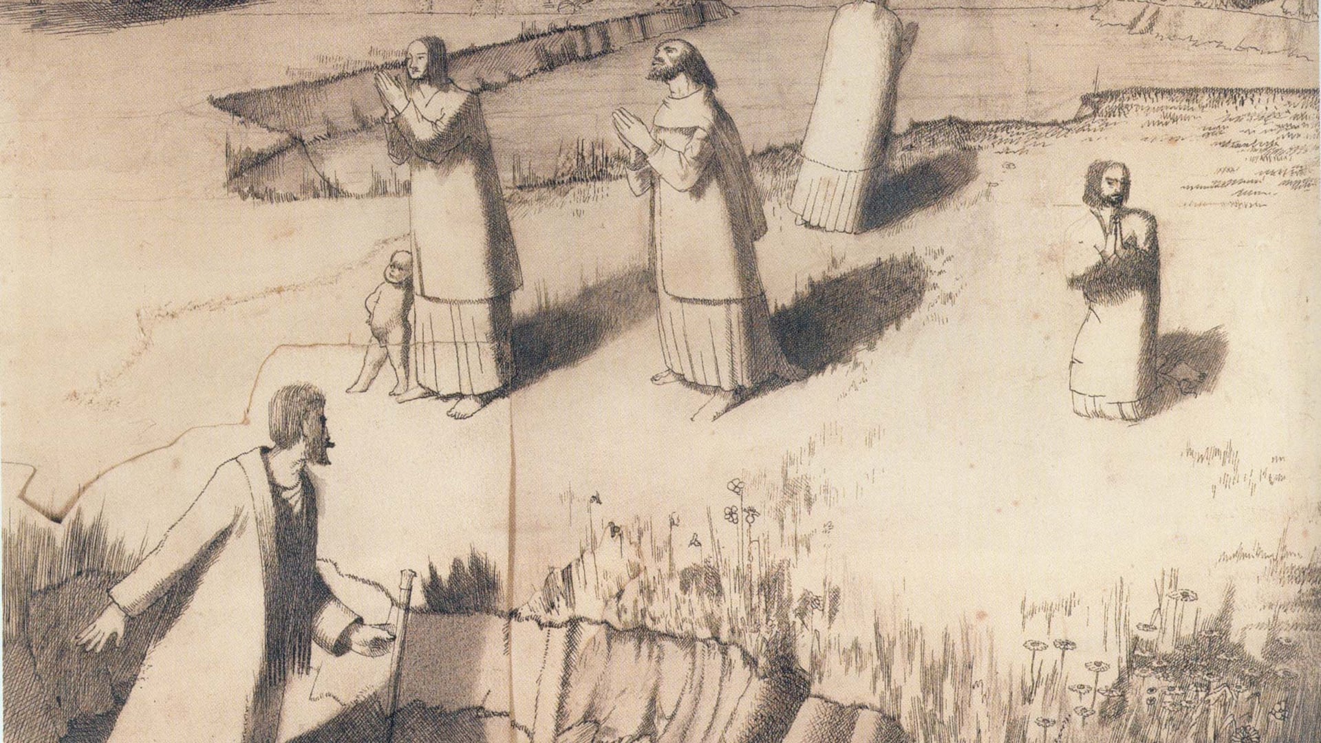 John Donne arriving in Heaven