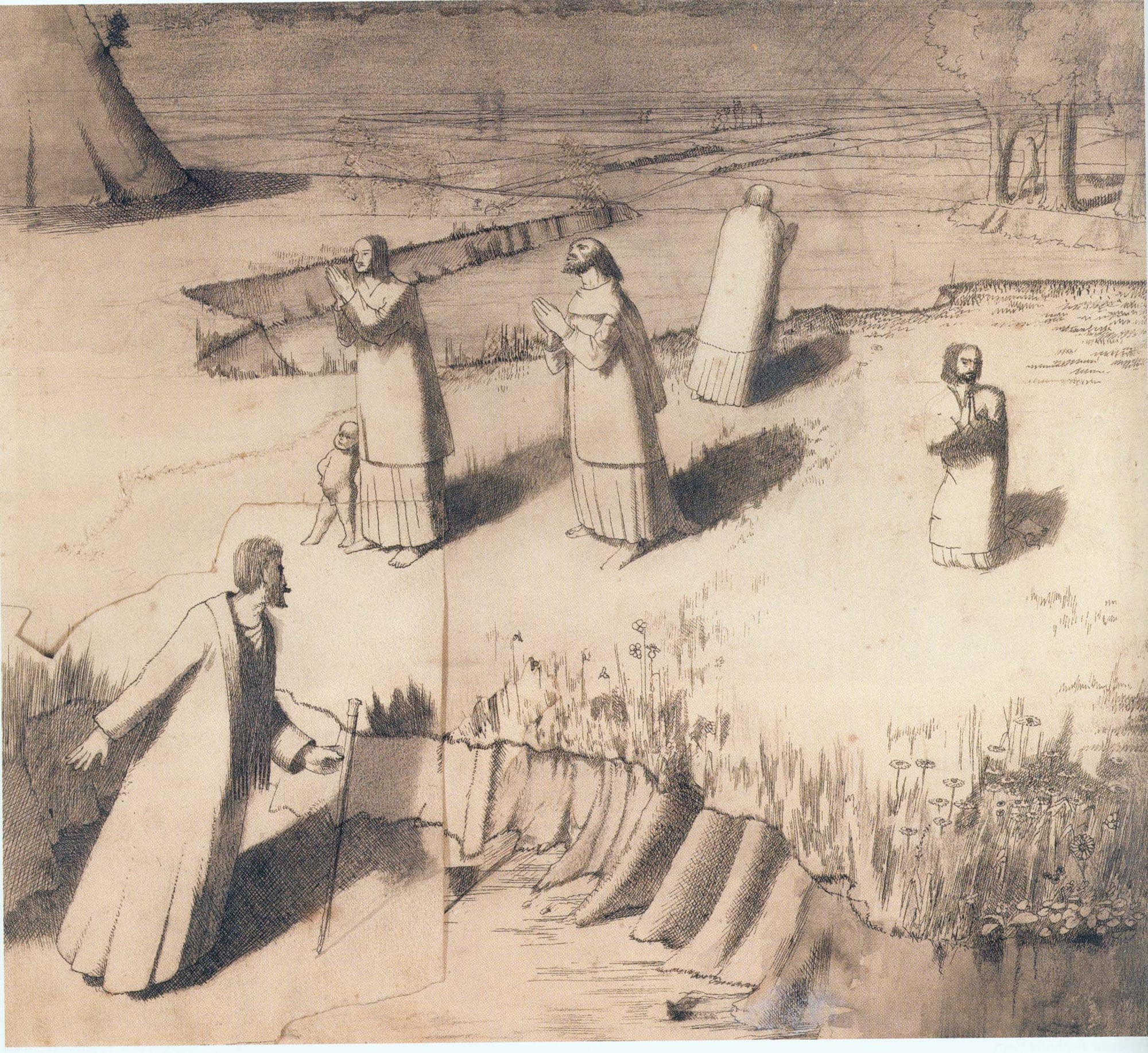 John Donne arriving in Heaven