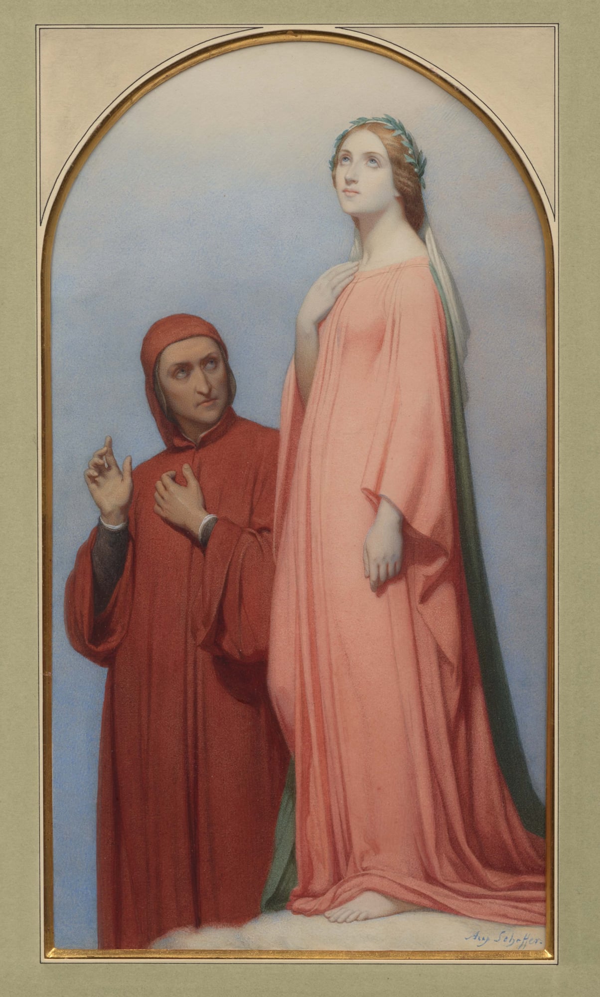 The Vision: Dante and Beatrice (Paradiso, Canto I)