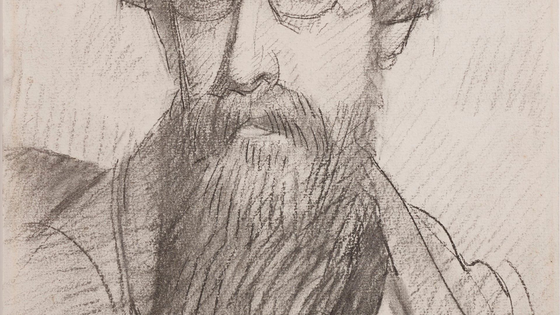 Study for the portrait of Lytton Strachey