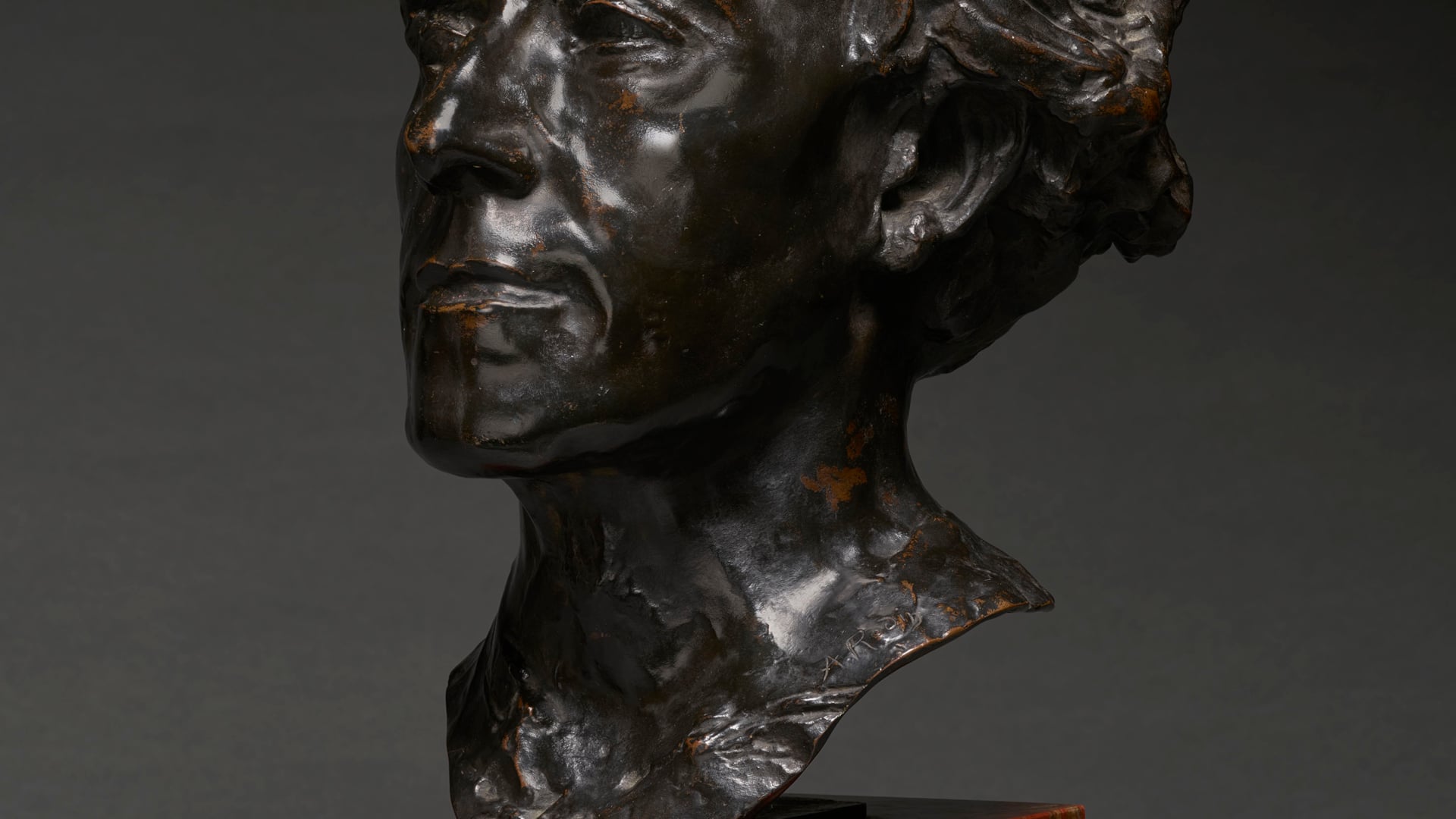 Gustav Mahler, head type B or second version