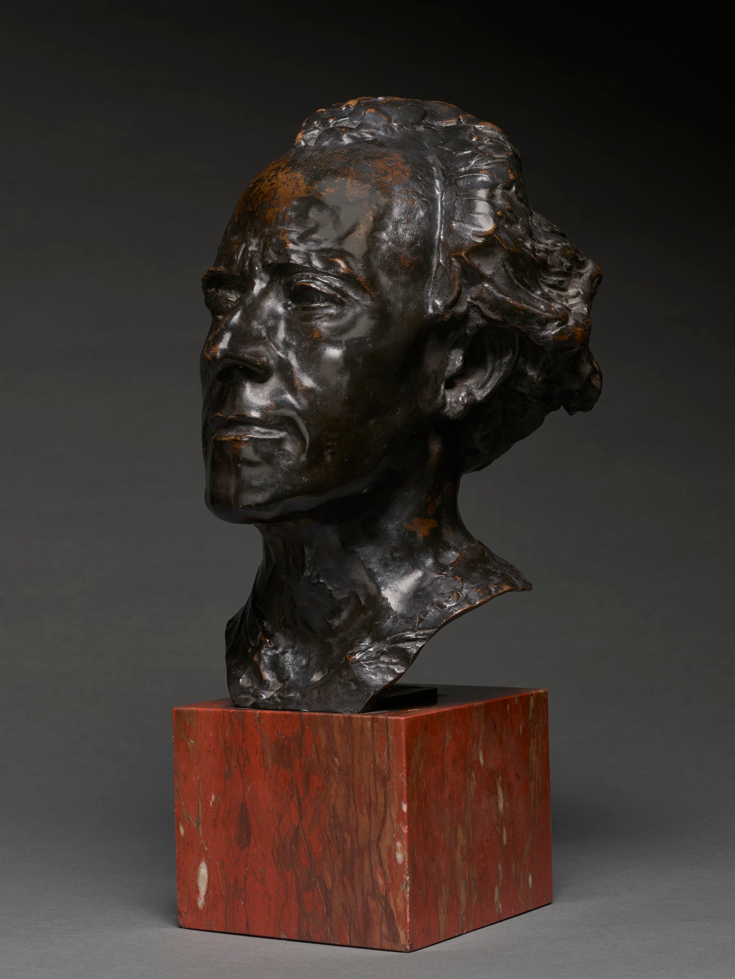 Gustav Mahler, head type B or second version