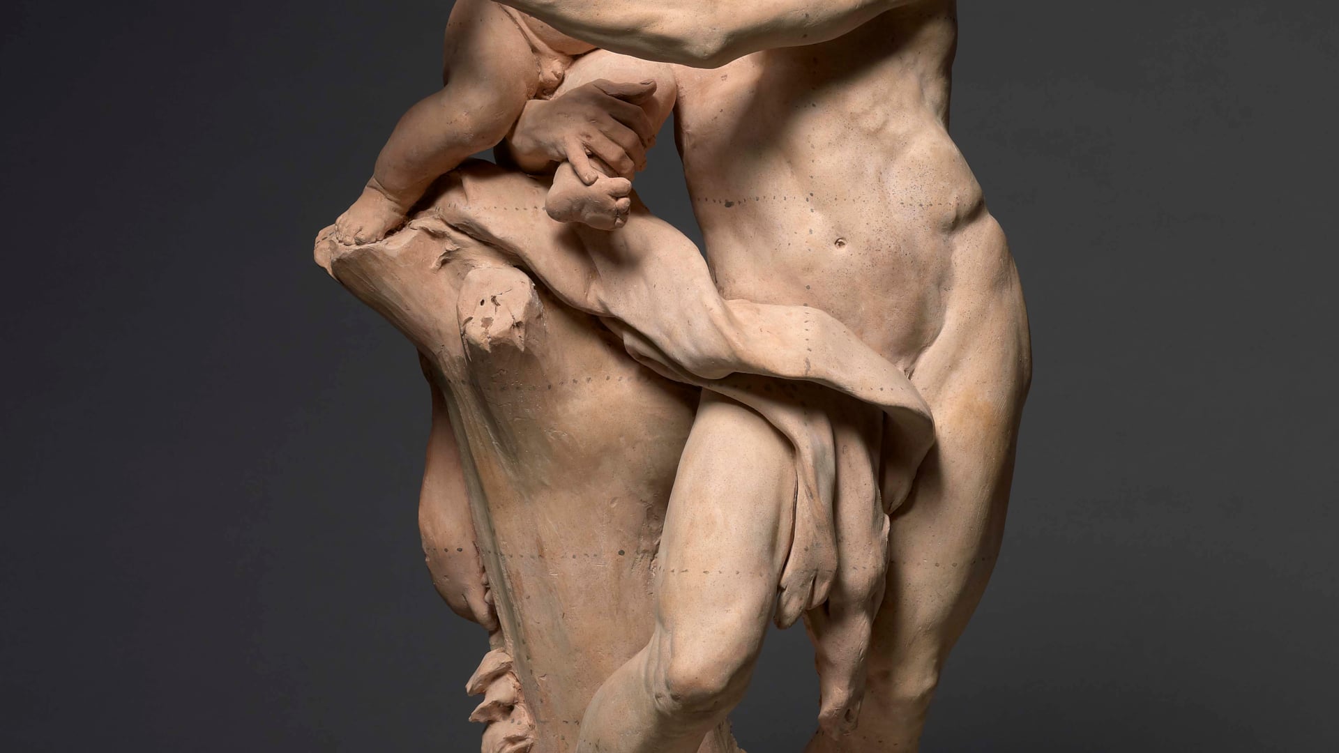 Silenus with the infant Bacchus (‘Faune’)