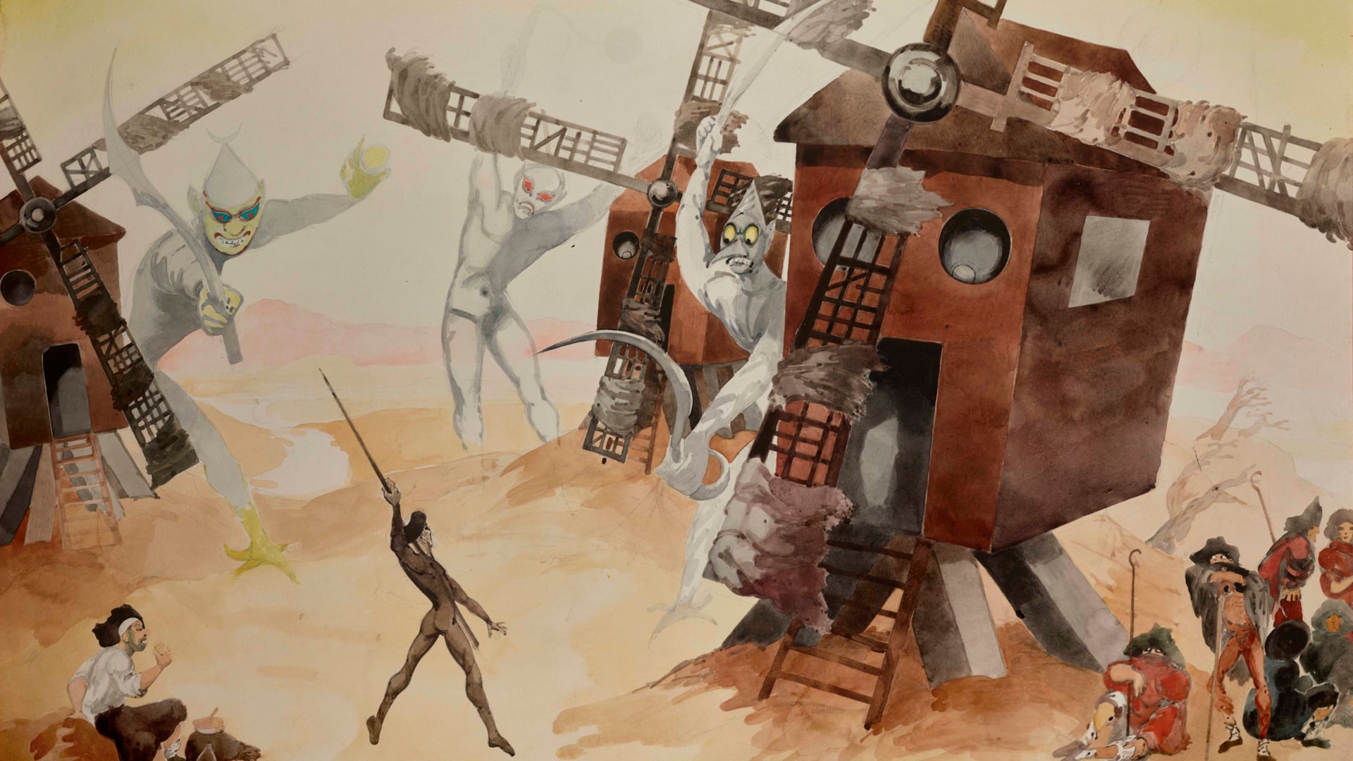 Set Design for Don Quixote: Act II, Scene III